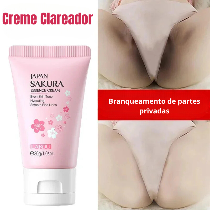 Creme Clareador para Coxas Internas - Clareia Axilas, Cotovelos e Joelhos | Hidrata e Suaviza a Pele"