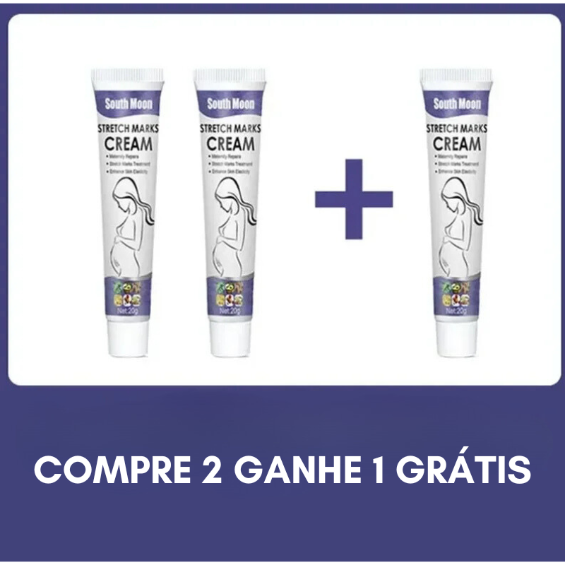 Creme Reparador para Estrias - Tratamento Anti-Rugas e Cuidados com a Pele para Gestantes