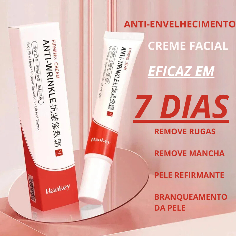 Creme Facial Anti-Idade: Hidratação, Clareamento e Firmeza para uma Pele Radiante