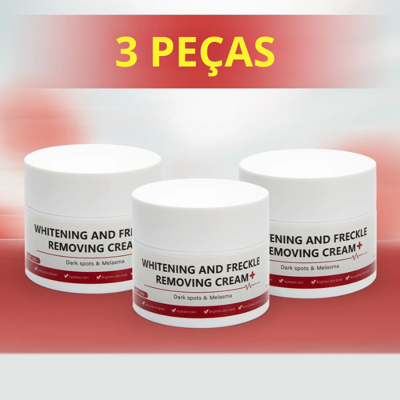 Clareador de sardas remove melasma manchas escuras, ilumina a pele e anti-envelhecimento