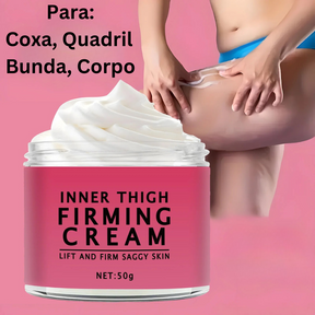 Creme Firmador para Coxas Internas – Massagem Corporal, Elasticidade da Pele, Braços, Pernas, Glúteos, Hidratante Corporal